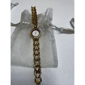 PAOLO GUCCI 770W GOLDTONE QUARTZ WATCH RARE VINTAGE AUTHENTIC House Of Gucci